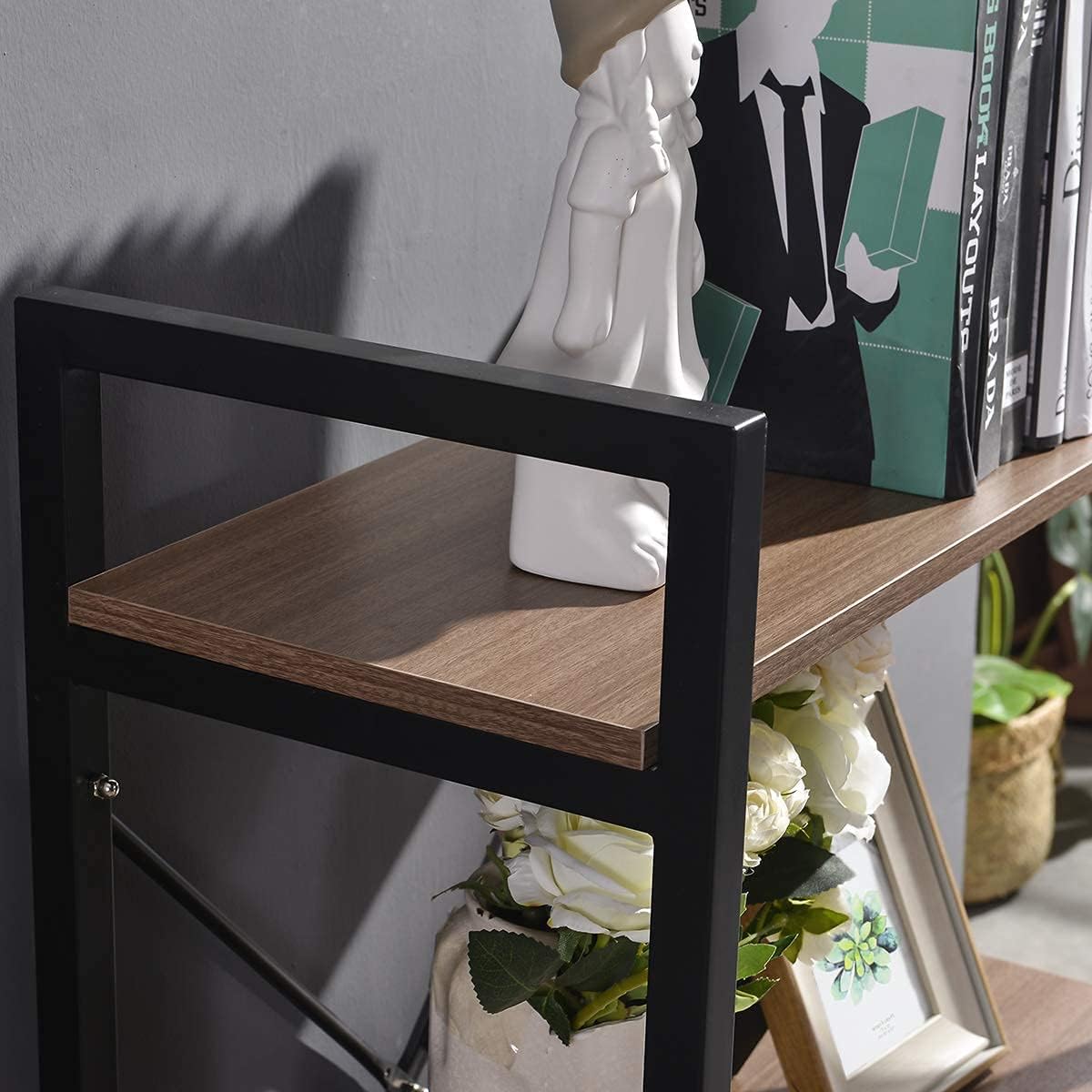 Industrial Style 3 Tier Storage Rack Shelf G58144