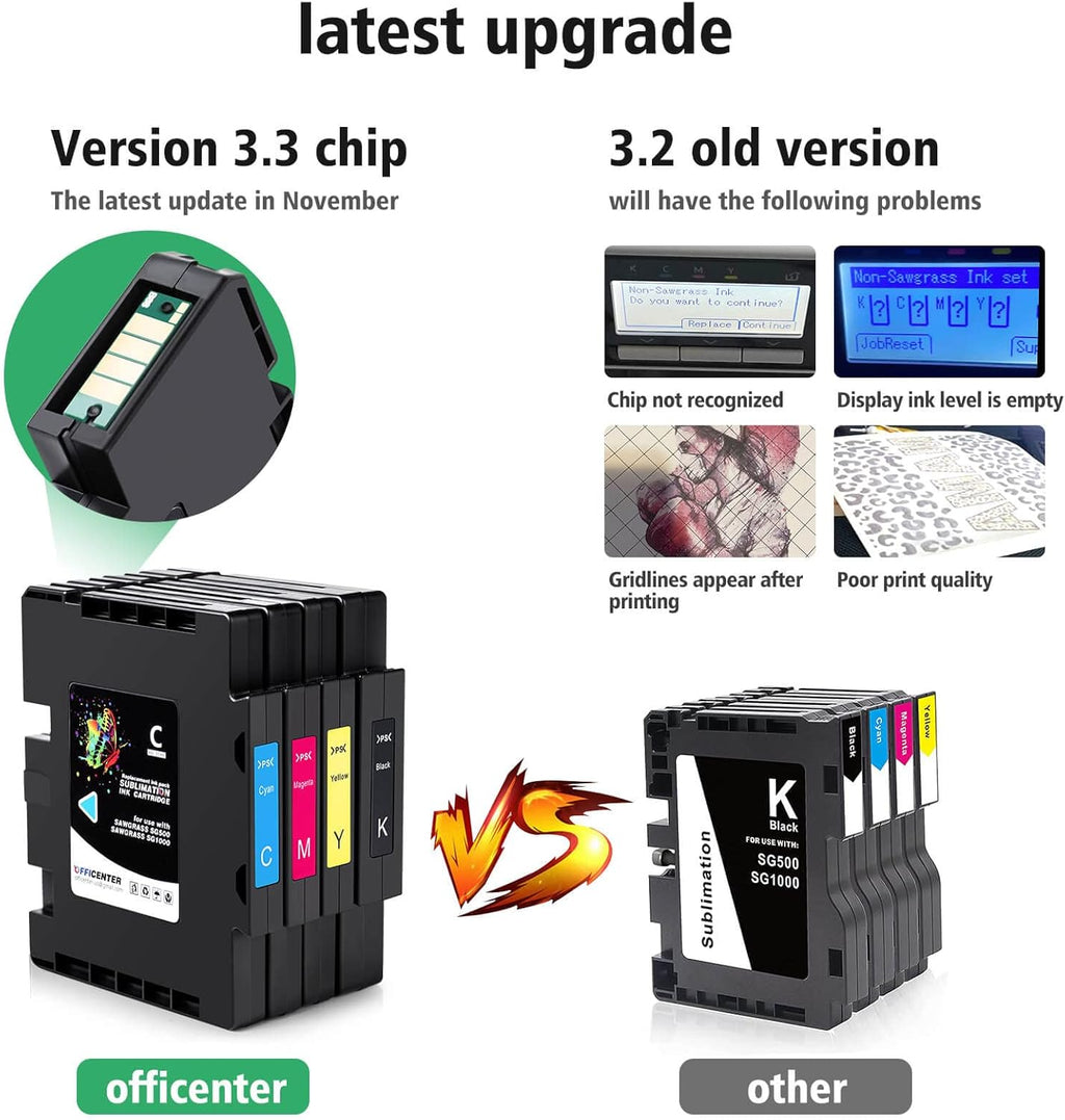 Sublimation Ink Cartridge 4-Pack I67171