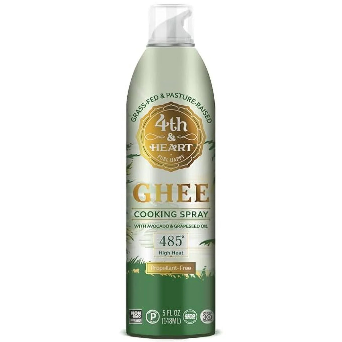 Original Ghee Oil Cooking Spray, 5 Ounce, Non-Stick High Heat Blend M2440