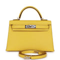 Jaune de Naples Verso Chèvre Palladium Hardware Bag W71952