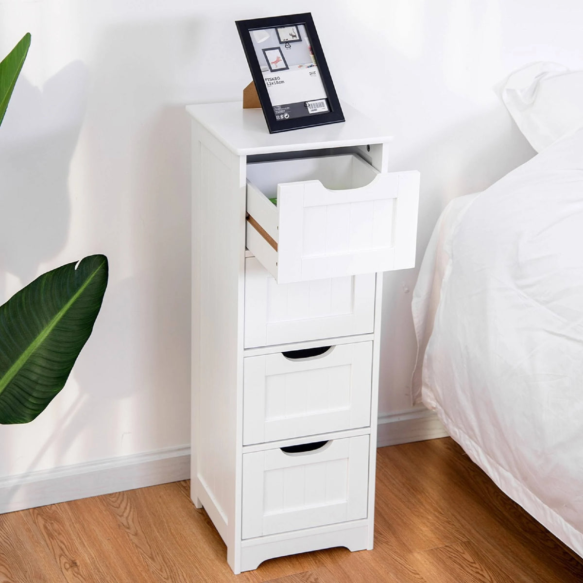 4 Drawers Bathroom Cabinet W740