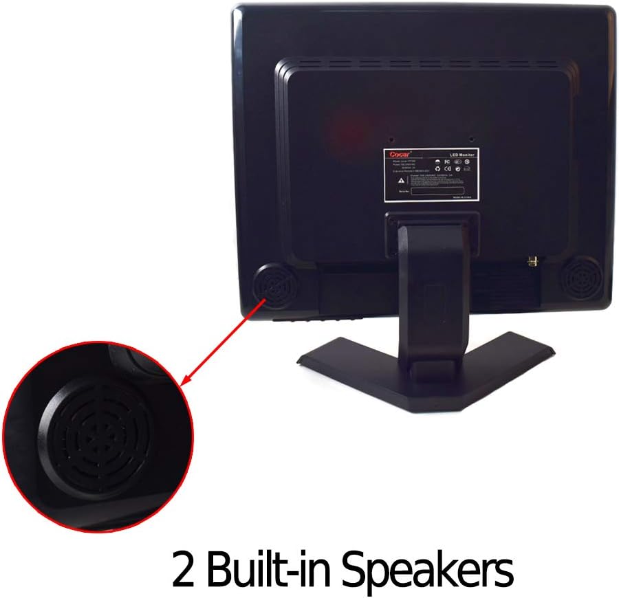 19 inch LCD CCTV Monitor with VGA HDMI BNC USB 1280x1024 M371063