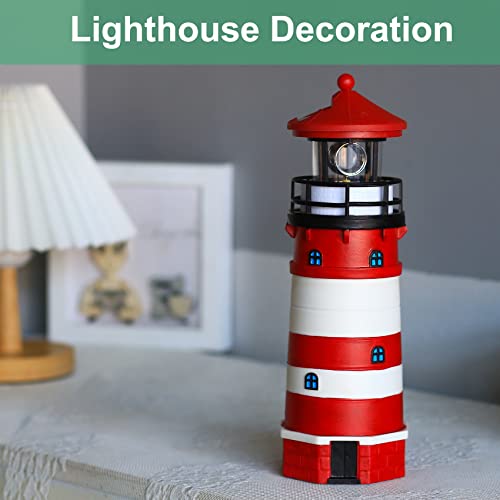 Solar LED Lighthouse Lamp Outdoor Decorative K36034