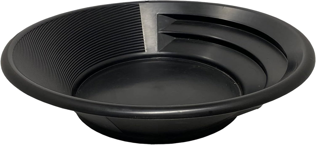 Compact Gold Panning Kit with 2 Classifier Sifting Pans (Black) J723894