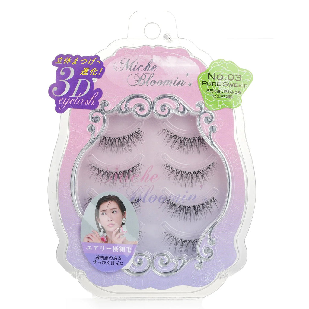 3D Eyelash Sweet Brown 4pairs C19716