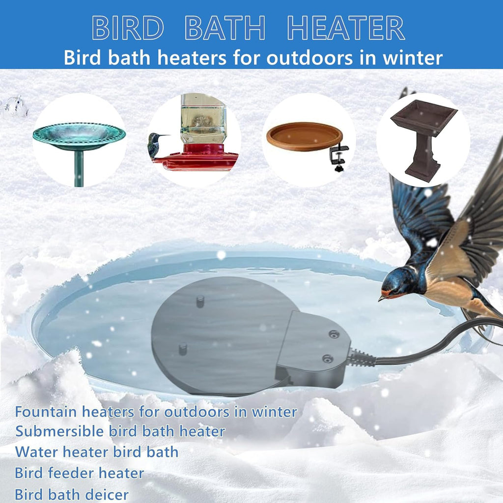 500W Submersible Bird Bath Heater Aluminum Cast I122039