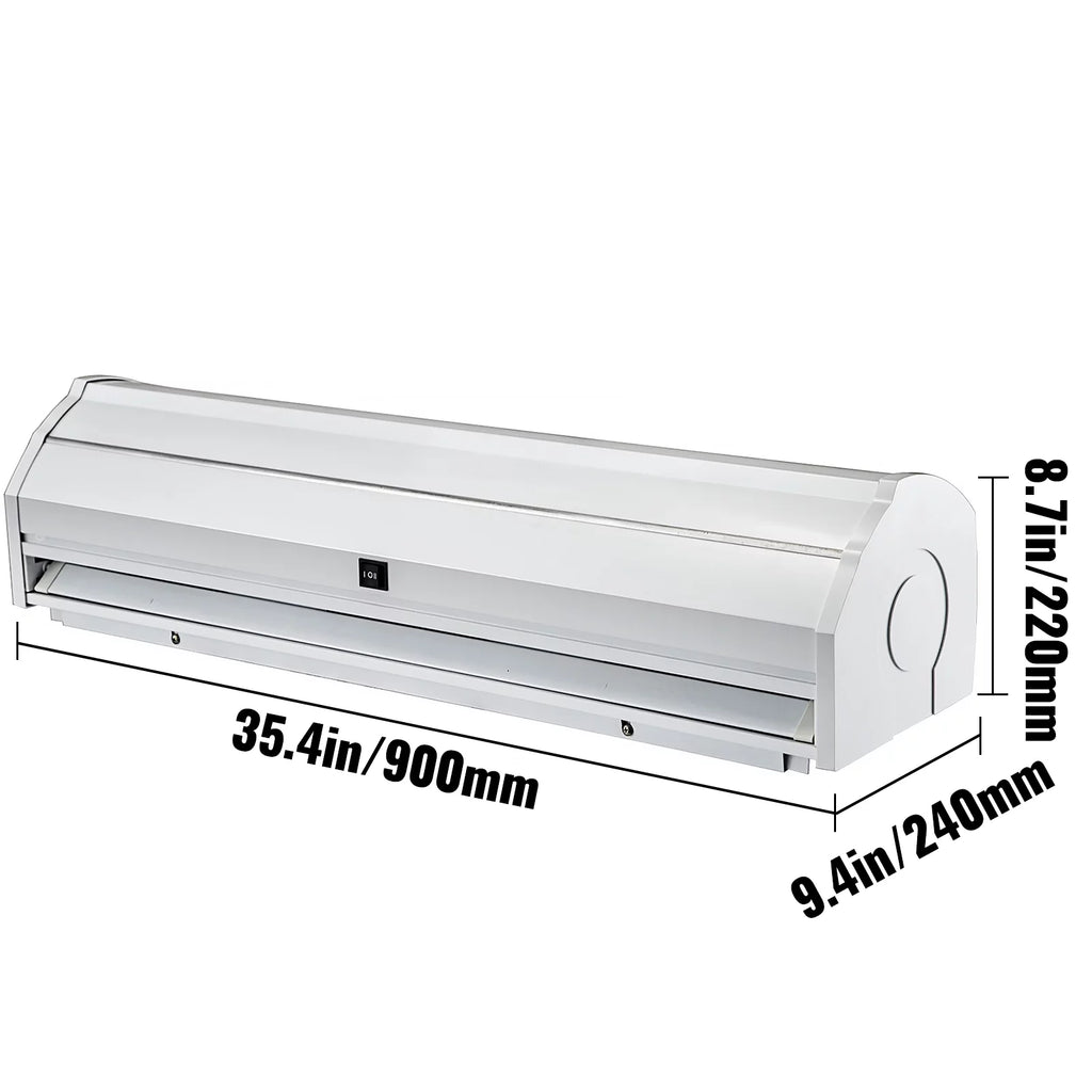 36" 2 Speeds 668 CFM Unheated Air Curtain Y924