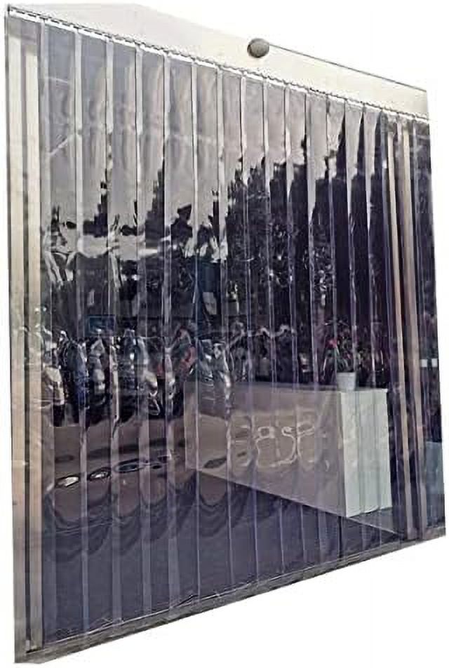 Walk In Cooler Door Curtain Kit 42 X 84 Inch Freezer Curtain P1140