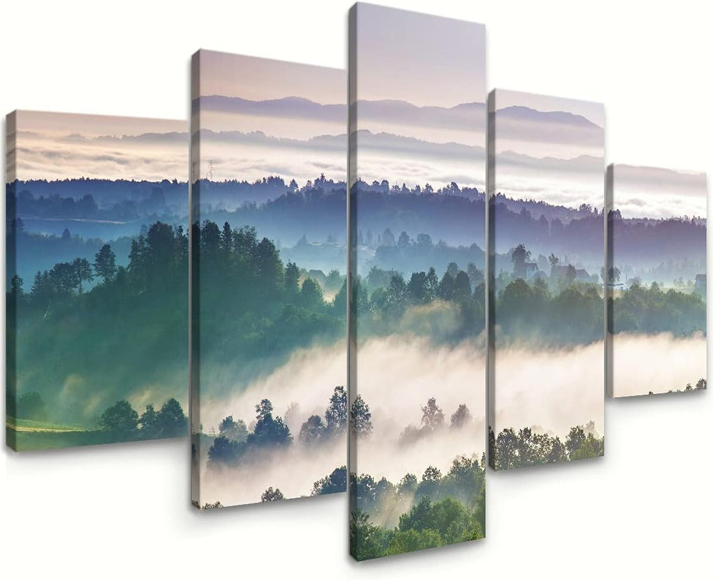 5 Piece Large Stretched Framed Canvas Wall Art H32173