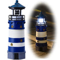Solar LED Lighthouse Lamp Outdoor Decorative K36034