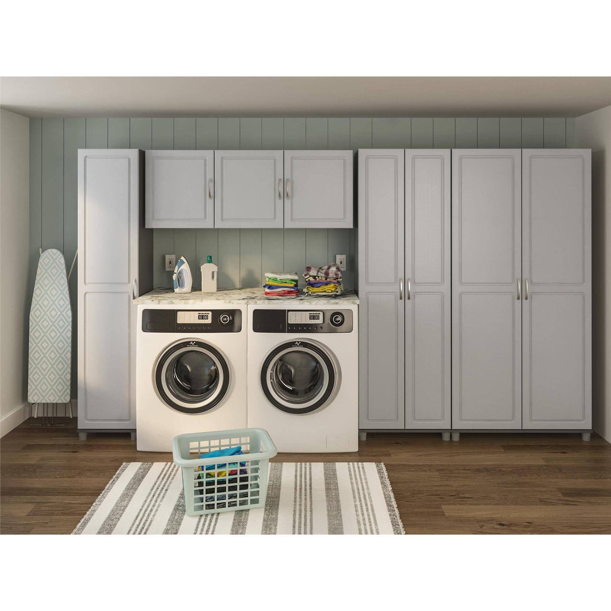 Ashen Gray Wall Cabinet Y301