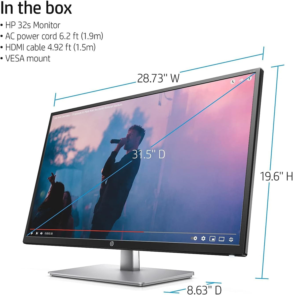 32-Inch FHD IPS Monitor with Anti-Glare Panel M66272