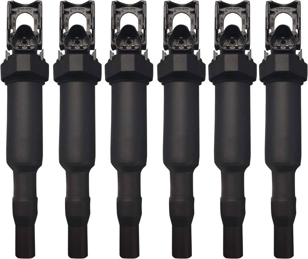 Ignition Coil Pack Set of 6 Replaces 0221504470 UF592 R11607