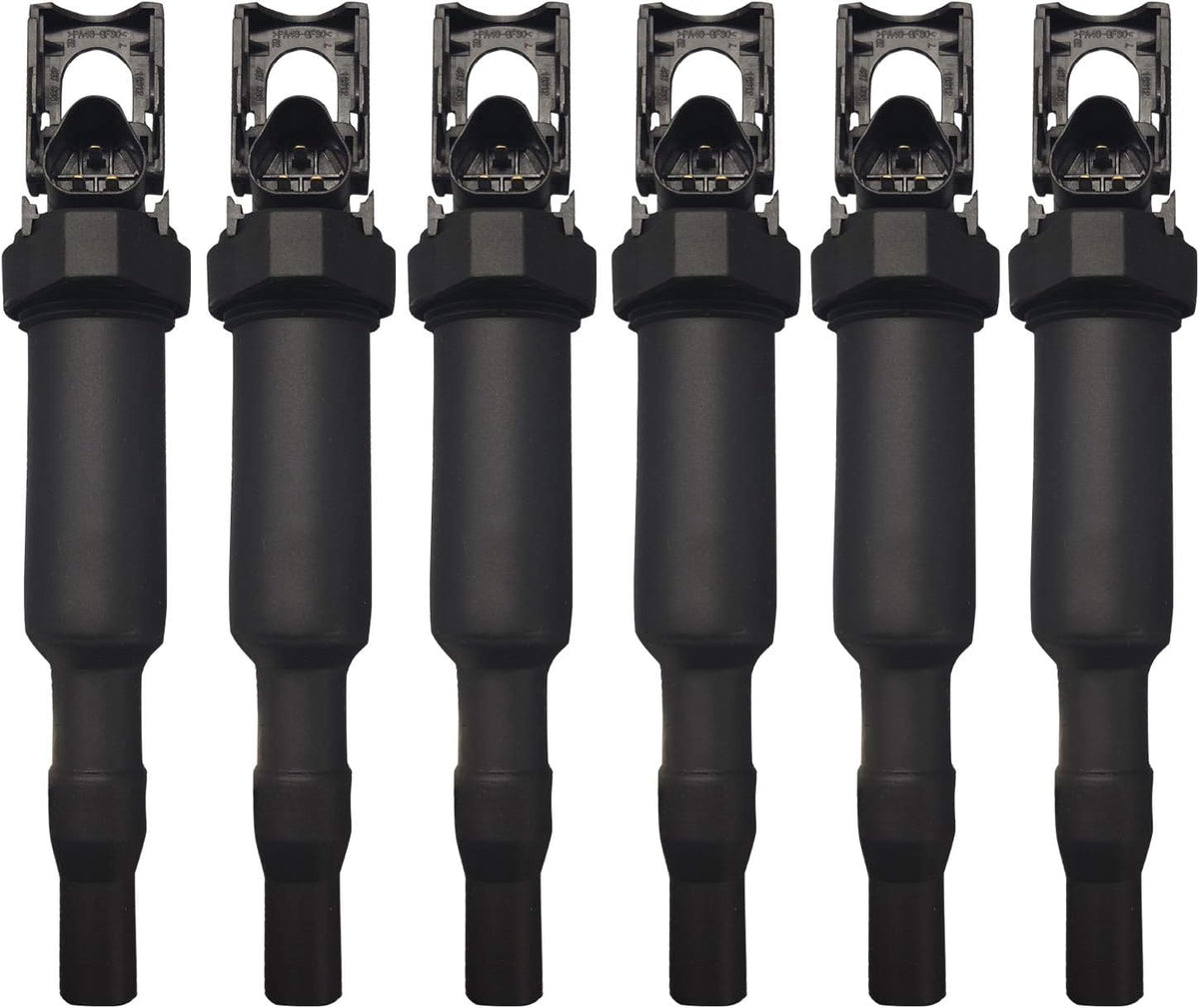 Ignition Coil Pack Set of 6 Replaces 0221504470 UF592 R11607