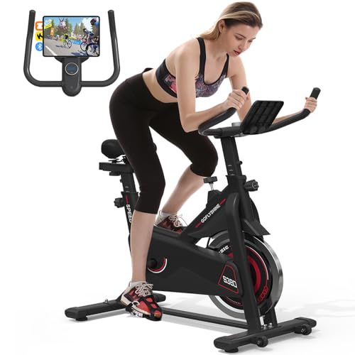 Silent Belt Drive Exercise Bike with LCD Monitor N921