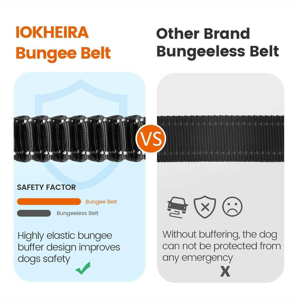 Dog Seat Belt Car Harness Reflective Bungee A985