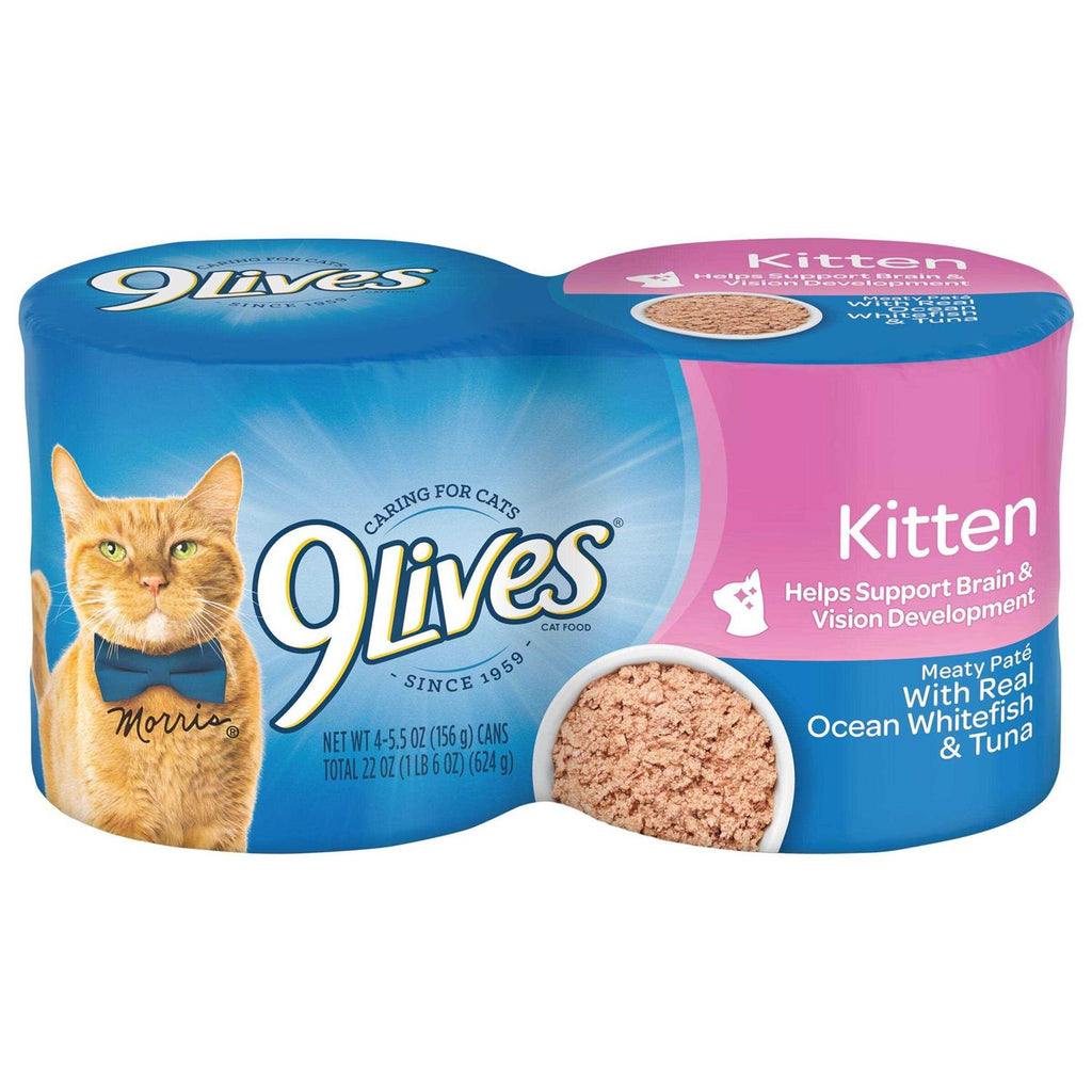 Wet Kitten Food Meaty Pat With Real Ocean Whitefish & Tuna M533