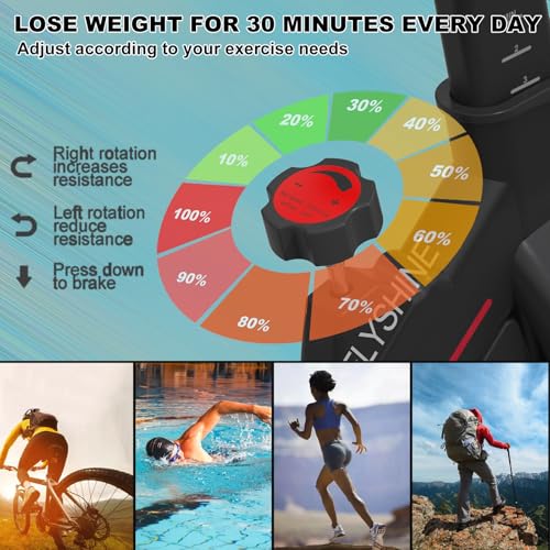 Silent Belt Drive Exercise Bike with LCD Monitor N921