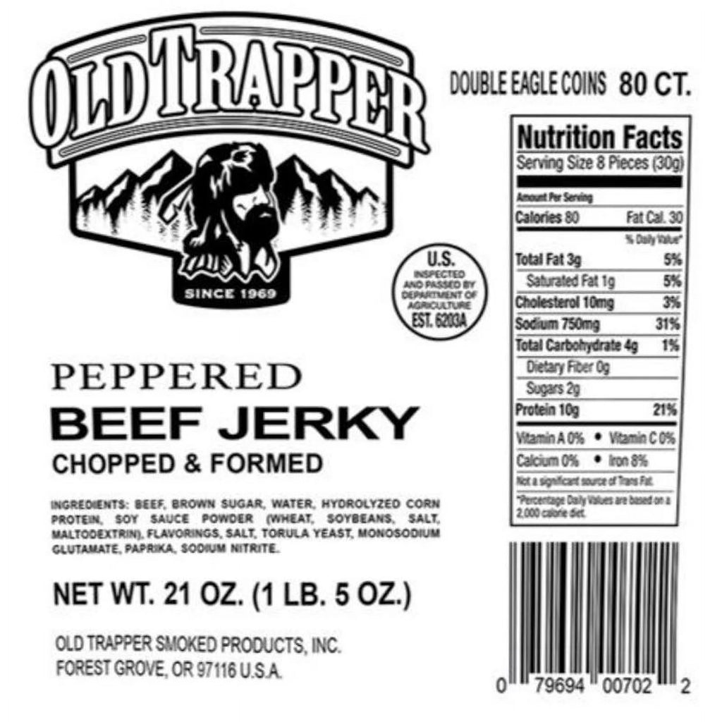 Peppered Beef Jerky 21 oz Pouch O472097