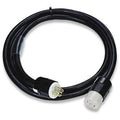 30A 3 Phase 120-208 VAC NEMA L21-30 Locking Extension Cord - 100 ft. A408