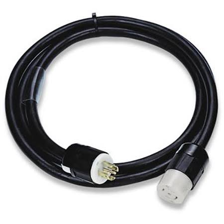30A 3 Phase 120-208 VAC NEMA L21-30 Locking Extension Cord - 100 ft. A408