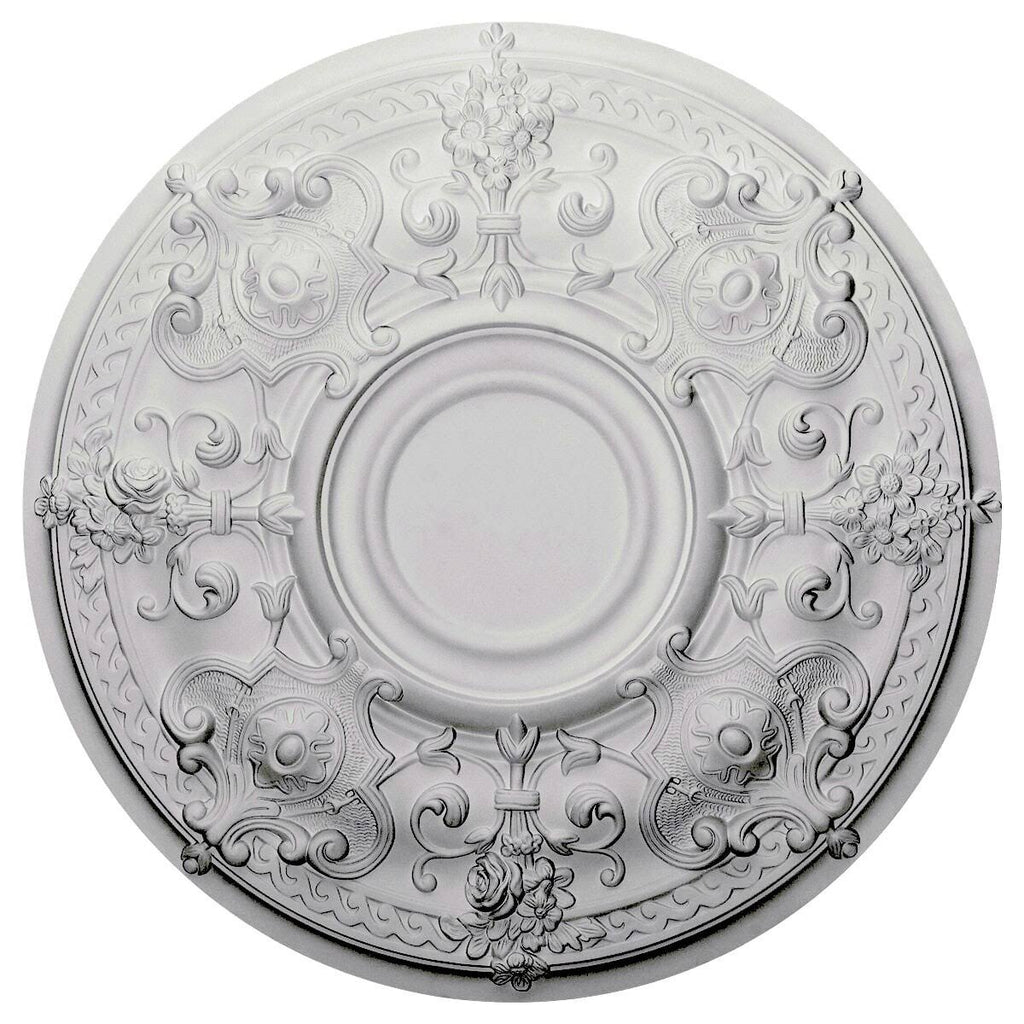 Hand-Painted Stone Hearth Crackle Ceiling Medallion Y5953