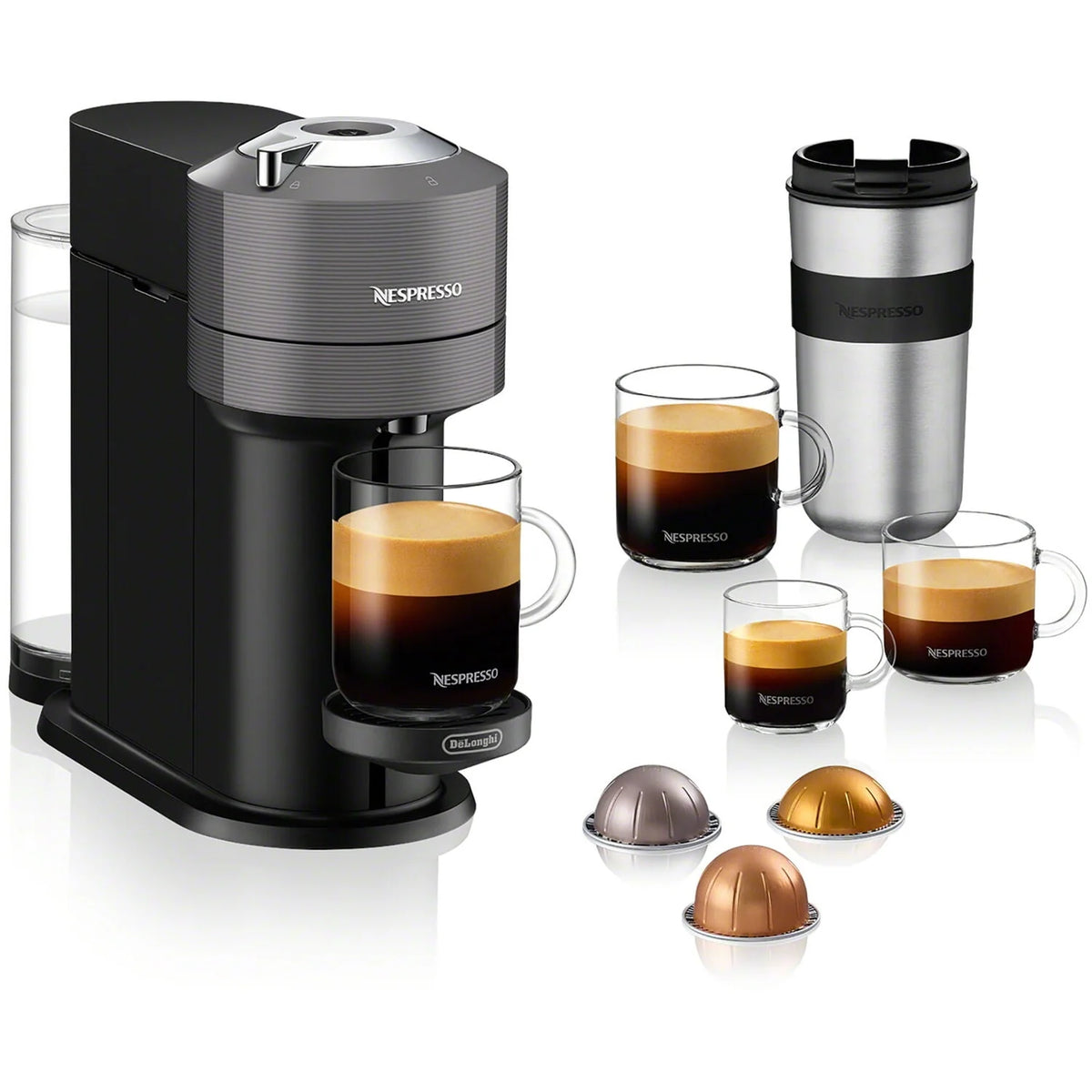 Dark Gray Coffee and Espresso Maker Y527