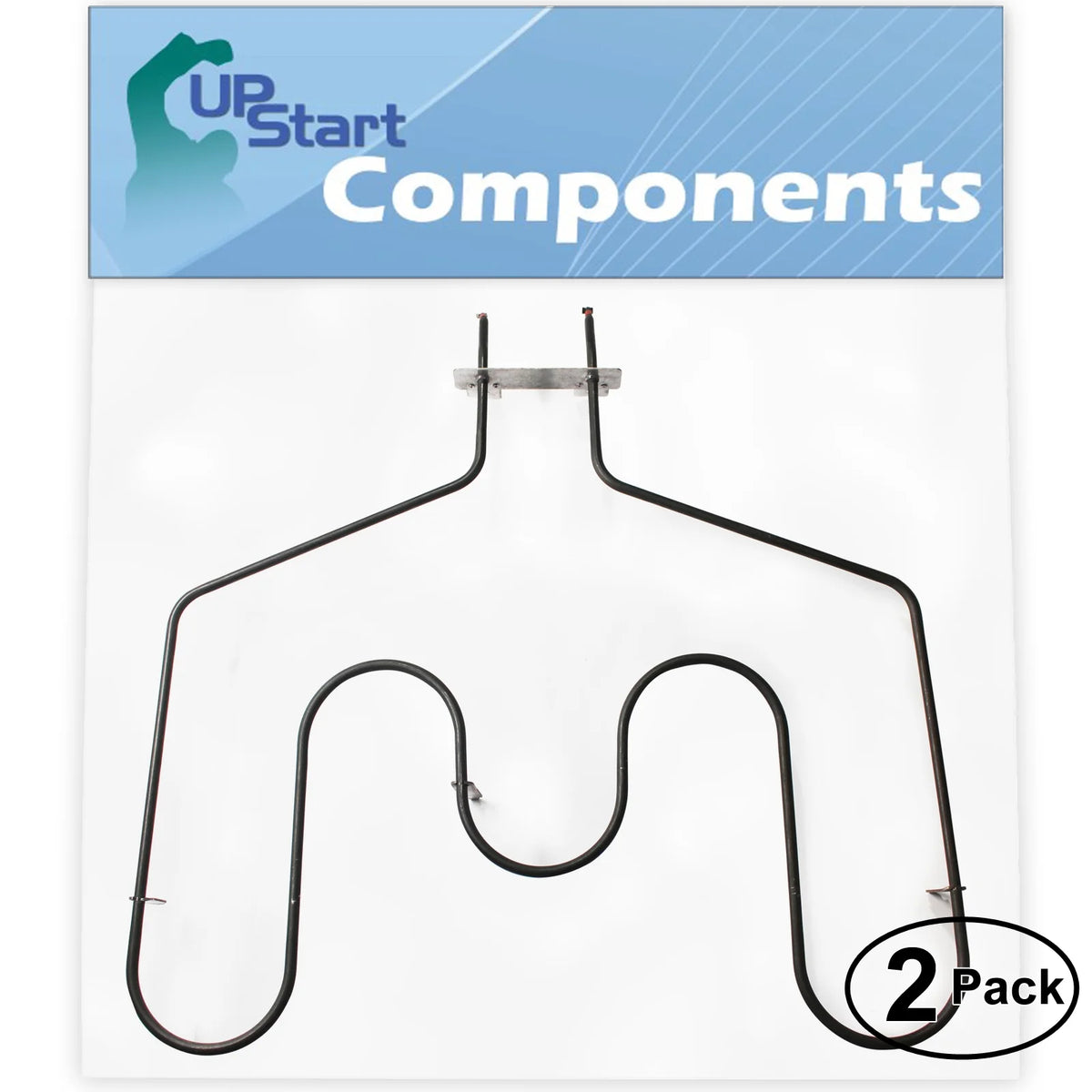 2-Pack Bake Element for General Electric Oven Heating Element Q321