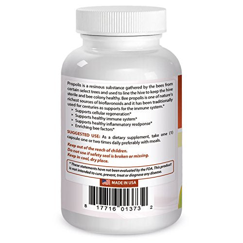 Bee Propolis 500 mg 120 Capsules G322097