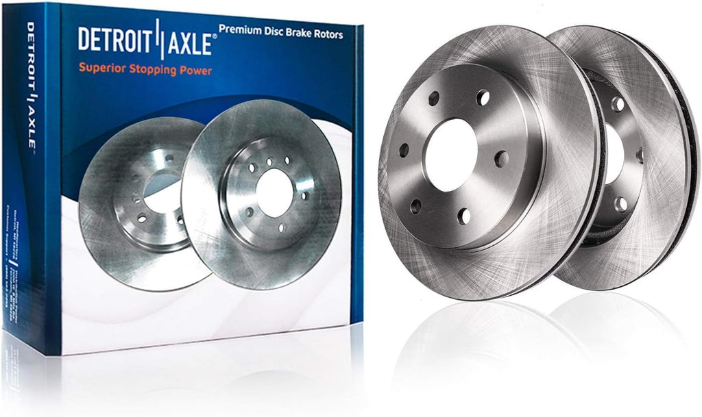 Rear Disc Rotors with Brake Pads A7545