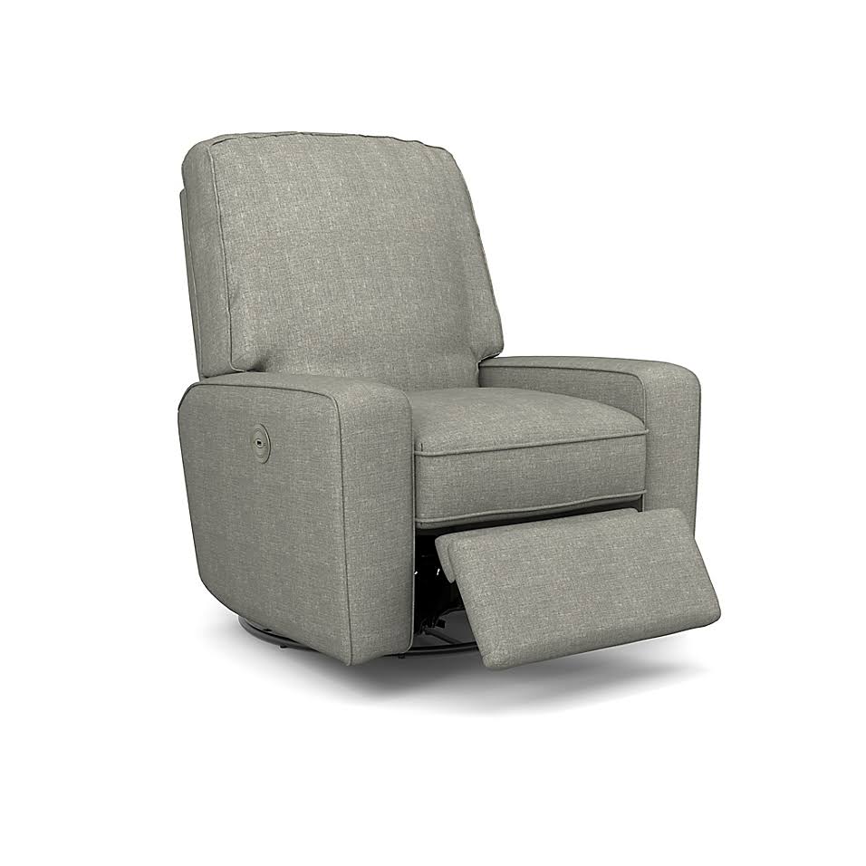Smokey Taupe Power Swivel Glider Recliner O429831