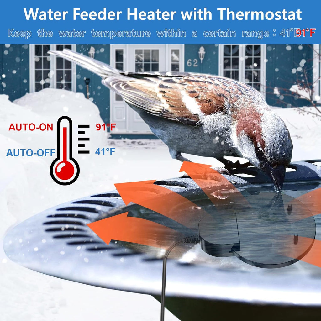500W Submersible Bird Bath Heater Aluminum Cast I122039