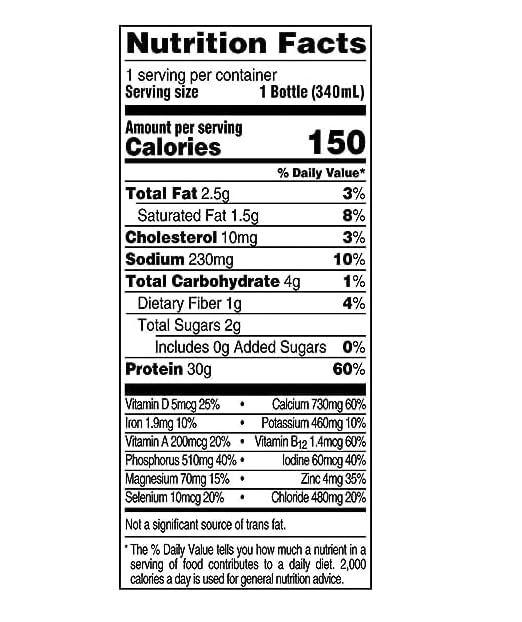 High Protein Chocolate 11.5fl.oz 12 Pack Shake B7284