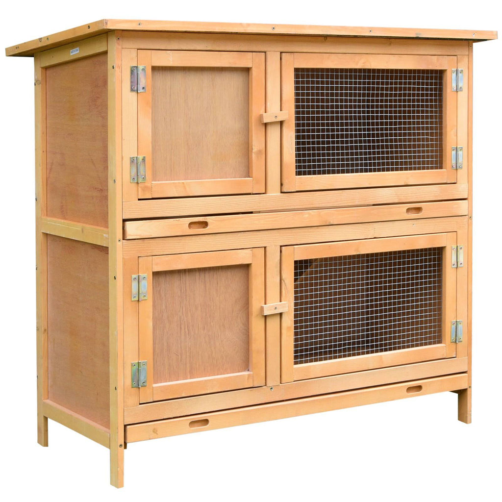 Solid Wood Rabbit Hutch E778924