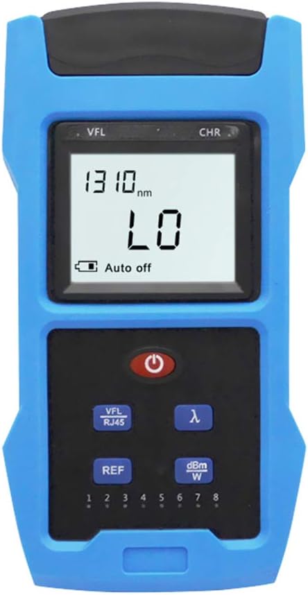 Optical Power Meter with Visual Fault Locator and RJ45 Testing Functions 3 in 1 Fiber Light Tester L423167