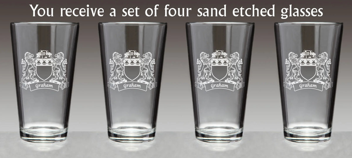 Irish Coat of Arms Pint Glasses J320537