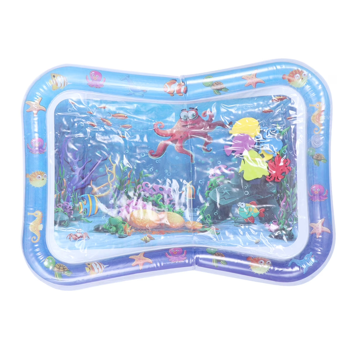 Inflatable Crawling Cushion Water Play Mat (Blue) H174