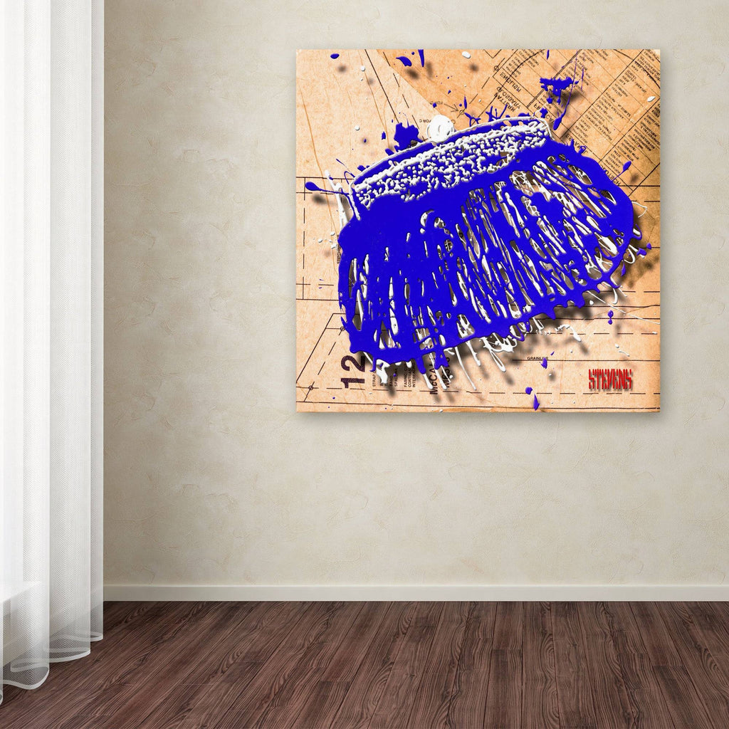 Blue Canvas Art H1269