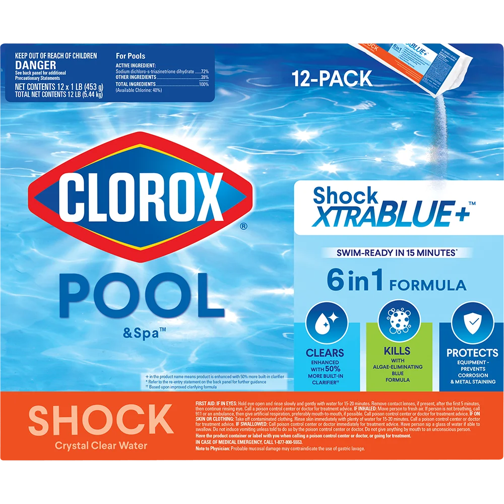 12pk Pool Shock Granules Z70615