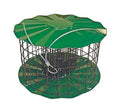 Double Suet Cake Feeder Green L920