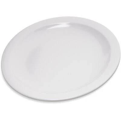White Melamine Appetizer Plate Set of 48 F1941