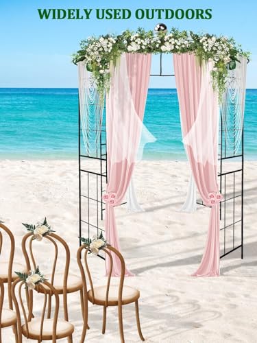 9.5FT Metal Garden Arch R3832