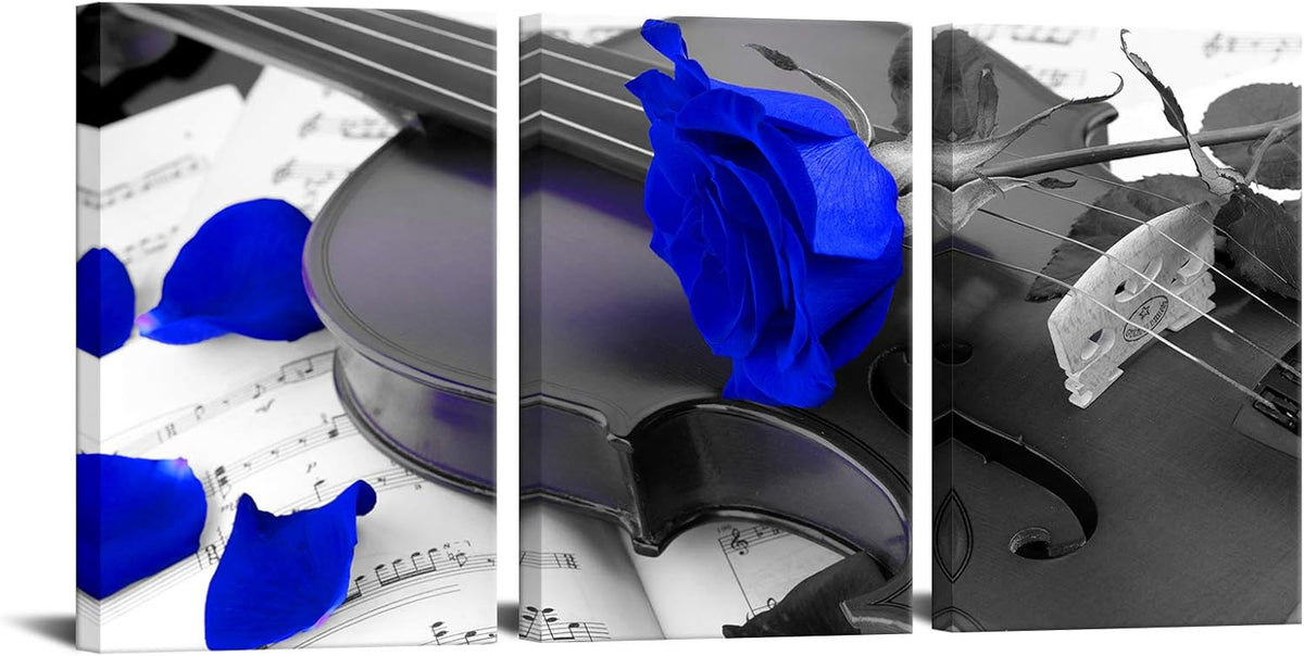 3 Piece Music Canvas Wall Art Z980255