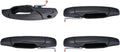 4pcs Black Exterior Door Handles O5426