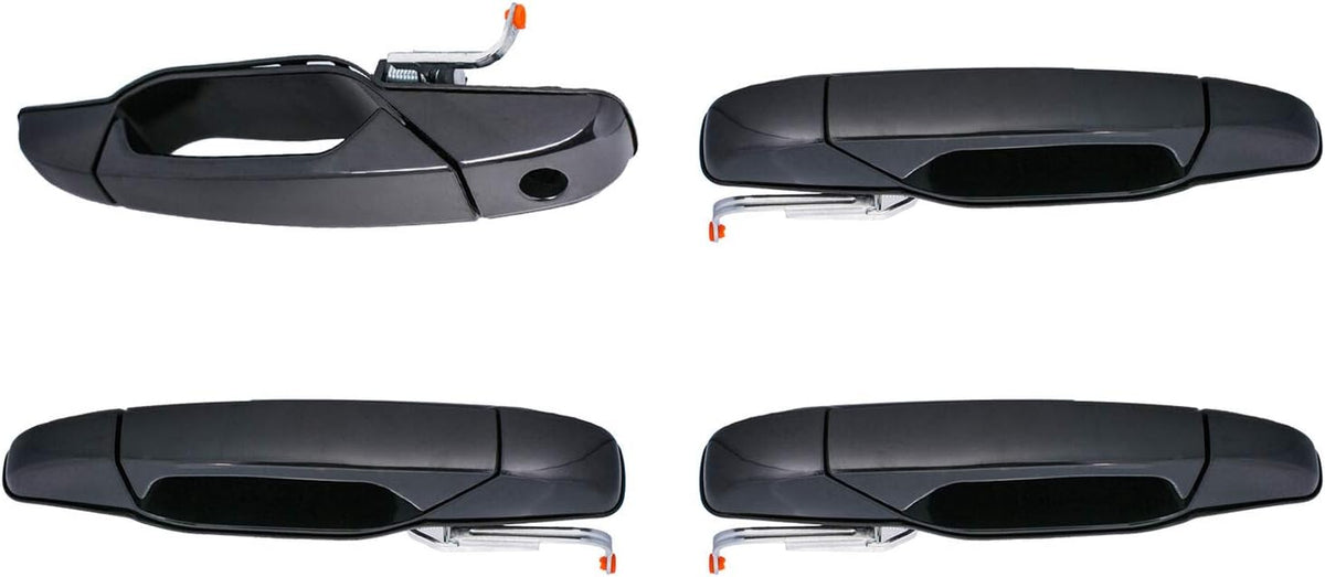 4pcs Black Exterior Door Handles O5426
