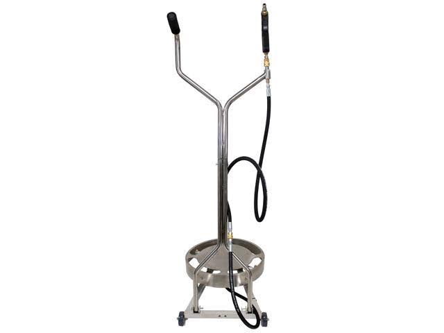 20x22 Stainless Steel Undercarriage Cleaner with Trigger-Lock Gun W931814
