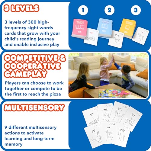 300 High-Frequency Sight Words Board Game L748