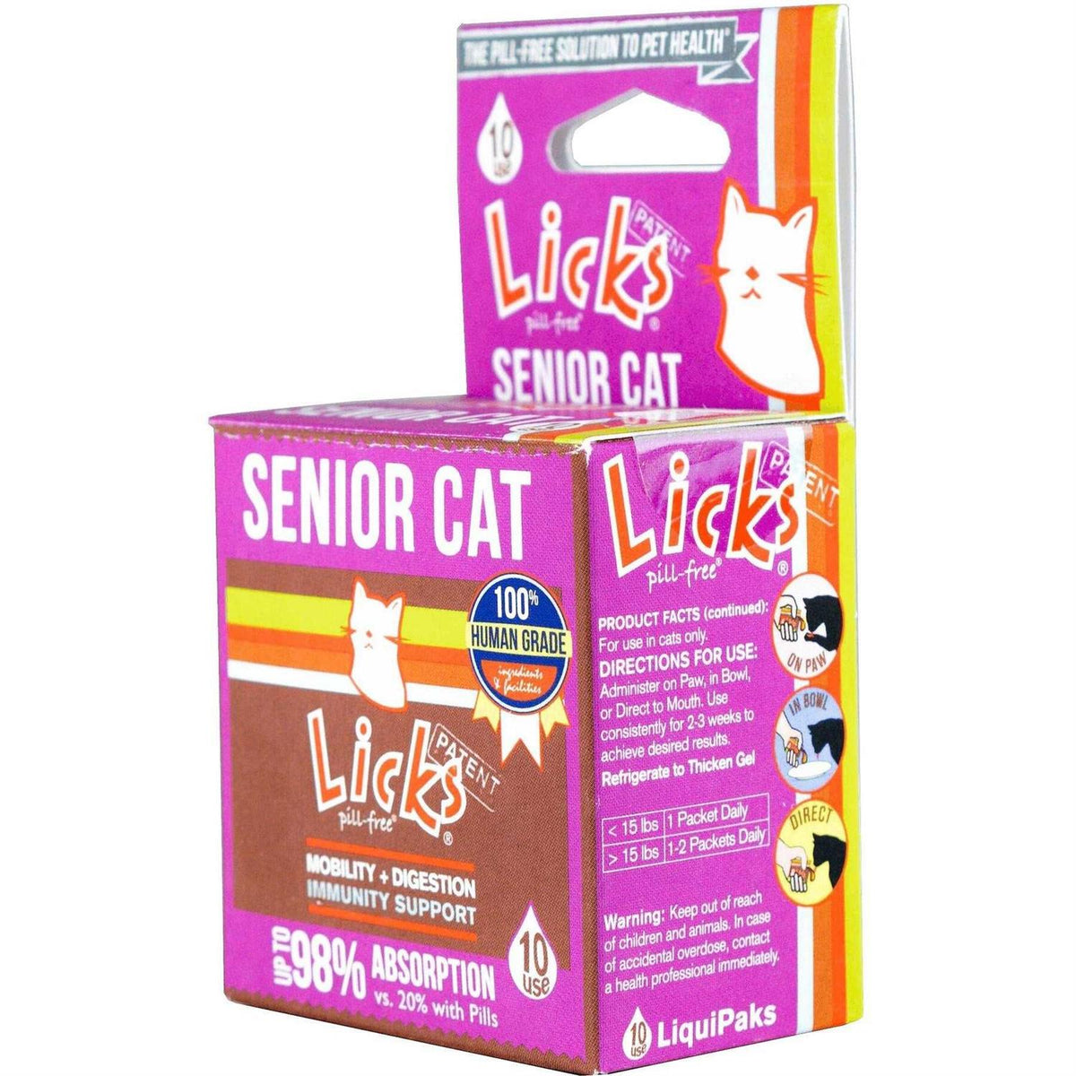 Senior Cat Joint Support & Digestion Supplement D2776