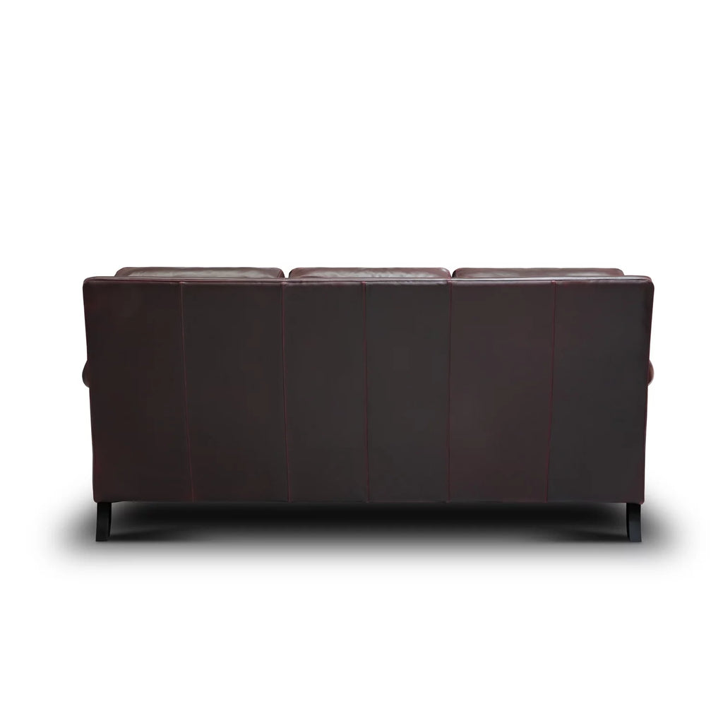 Leather Top Grain Traditional Sofa F3524
