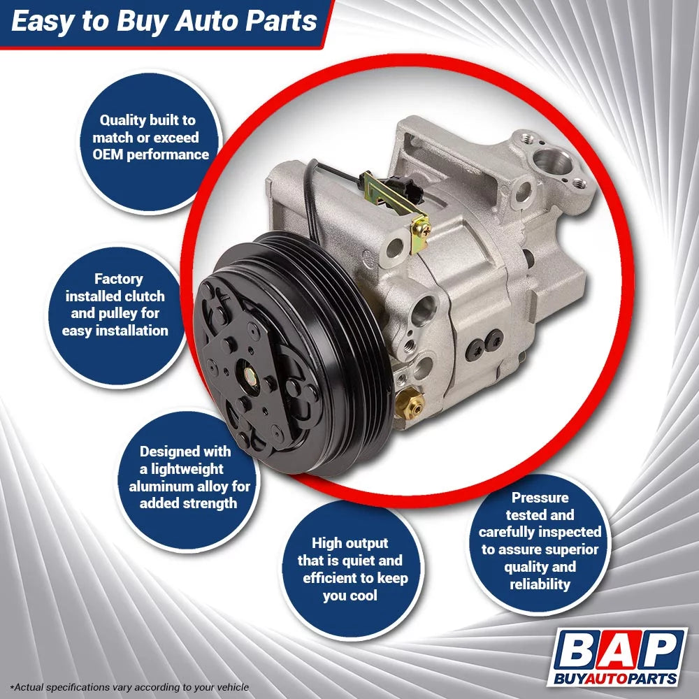 AC Compressor & A/C Clutch N207